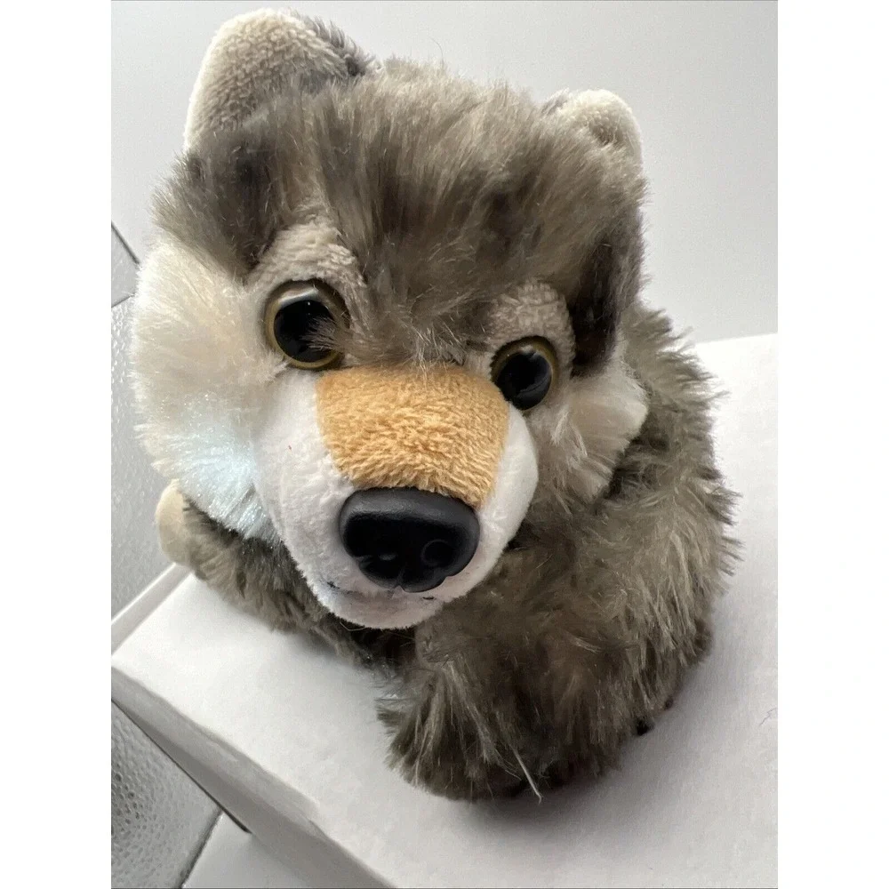 Wild Republic Slap Bracelet Wrist Huggers Wolf‎ Plush Coyote Husky Hugger 8